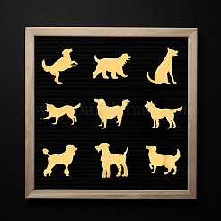 Никелевые декоративные наклейки DIY-WH0450-156