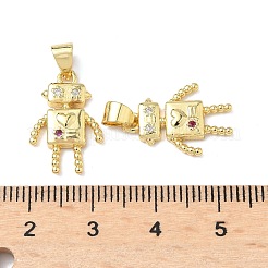 Латунные микро проложить кубического циркония подвески&nbsp;KK-Q068-61G