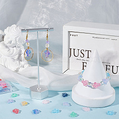 150 шт. прозрачные стеклянные бусины-спрей для краски&nbsp;GLAA-SC0002-67