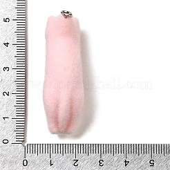 Кулоны из флокированной смолы&nbsp;RESI-E059-01C