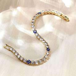 Латунные эмалевые браслеты и подвески BJEW-Z094-02G-03A