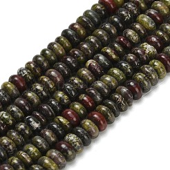 Бисер натуральный дракон крови пряди G-L635-A23-4x2mm