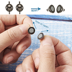 Латунные магнитные застежки KK-TA0007-34B