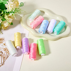 10 шт. нитки швейные полиэстеровые 10-х цветов SENE-CY0001-05E