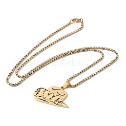 201 кулон из нержавеющей стали в форме ковбойской шляпы с полым сечением&nbsp;LS-NJEW-H065-30G