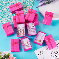 Картонные подарочные коробки для хранения ювелирных изделий для сережек и колец CON-TAC0004-14