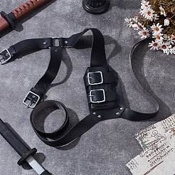 Регулируемые ножны для меча из искусственной кожи&nbsp;AJEW-WH0314-854