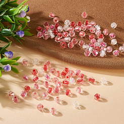 2 пакетик по 200 шт. прозрачных стеклянных бусин&nbsp;GLAA-TA0003-44B