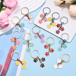 Брелки из сплава эмали&nbsp;KEYC-YW00198-01