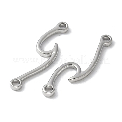 Латунные волнообразные соединительные подвески&nbsp;KK-S518-21P