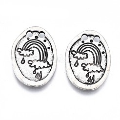 Соединители из сплава в тибетском стиле&nbsp;PALLOY-Q441-062-RS