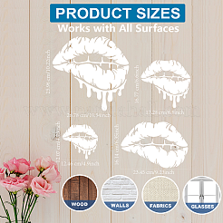 1 комплект трафаретов для рисования домашних животных DIY-MA0005-22B