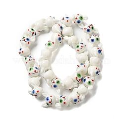 Бусы лэмпворк ручной работы LAMP-Z010-01