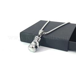 Мужская подвеска в виде боксерской перчатки из нержавеющей стали спортивные ожерелья PS0601