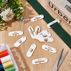 Линейки для измерения ширины акриловой ленты&nbsp;TOOL-BC0003-17