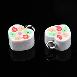 Подвески из полимерной глины ручной работы CLAY-N006-46D