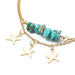 Браслеты на ногу из нержавеющей стали 304 AJEW-AN00510