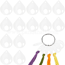 3 пакетик акриловых ниток для намотки досок AJEW-GF0011-67A