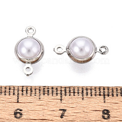 Латунный абс имитация жемчуга коннектор подвески&nbsp;KK-N286-02A-P