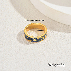 Нерегулярный узор латунные кольца для женщин&nbsp;YY3361-3