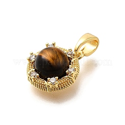 Латунные микро проложить кубического циркония подвески KK-S517-03G