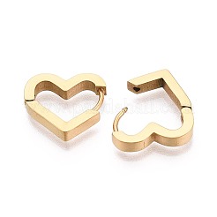 Серьги-кольца из нержавеющей стали 304&nbsp;STAS-T074-41G-A