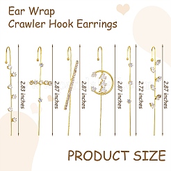 6 шт. EJEW-SZ0001-69