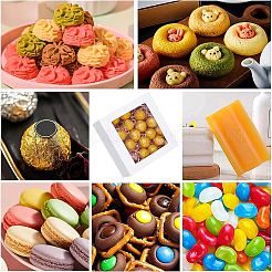 Квадратная складная креативная картонная коробка CON-WH0086-17B-01