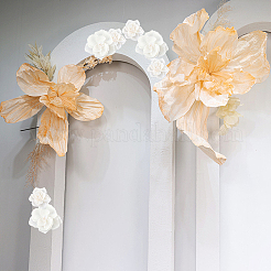 1 пакетик искусственных цветов из гофрированной бумаги&nbsp;DIY-SC0032-64A