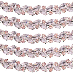 1 ярд железных цепочек со стразами DIY-CY0002-03