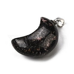 Природные подвески родонит&nbsp;G-F820-02E