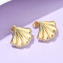 Серьги-гвоздики из циркония&nbsp;LS-EJEW-Q017-05B-G