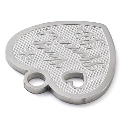 Подвески из нержавеющей стали 304 с защитой от потускнения&nbsp;LS-STAS-M076-01P