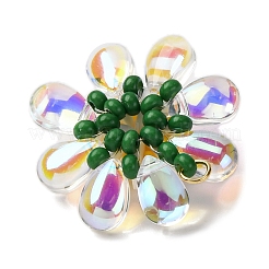 Подвески из стекла и полимерной глины&nbsp;PALLOY-MZ00810-01