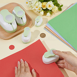 5 шт. 5 дырокола из АБС-пластика и сплава для скрапбукинга и бумажных поделок&nbsp;DIY-WA0001-05