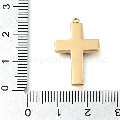 Подвески из нержавеющей стали 304 со стразами STAS-P369-14G-02