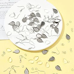 Наборы для изготовления висячих серег своими руками DIY-FS0009-19