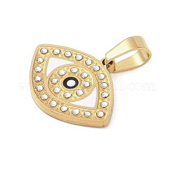 Ионное покрытие (ip) 304 нержавеющая сталь эмаль стразы подвески STAS-Q325-03D-G