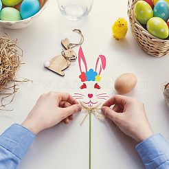 Большие пластиковые многоразовые шаблоны трафаретов для рисования DIY-WH0202-487