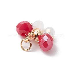 10шт 10 цвета подвески из стеклянных бусин&nbsp;PALLOY-JF02583