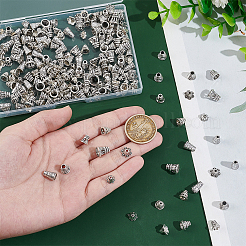 210 шт. 7 стиля тибетского стиля сплава бусина колпачок и конус&nbsp;FIND-UN0015-64