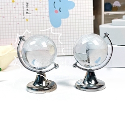 Вращающийся глобус из латуни и стекла с картой&nbsp;PW-WGAE513-01