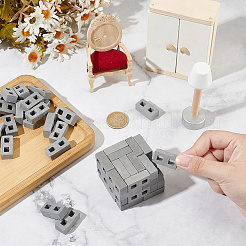 60 шт. мини-кирпичики из полимерной глины AJEW-GO0002-31