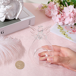 2шт подвесные стеклянные подсвечники AJEW-SC0002-51