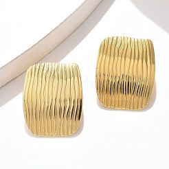 Серьги-гвоздики из нержавеющей стали 304&nbsp;EJEW-U047-15G