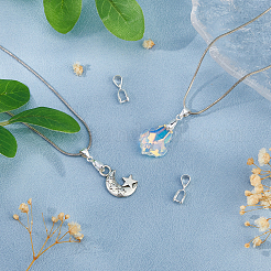 4 шт. 925 поручни для ледоруба из стерлингового серебра&nbsp;FIND-HS0002-08C