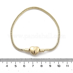 Латунные змеиные цепи браслеты для женщин BJEW-G736-02G