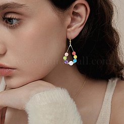 800 шт. акриловые бусины с крестообразным узором 2 видов&nbsp;MACR-PA0001-45E