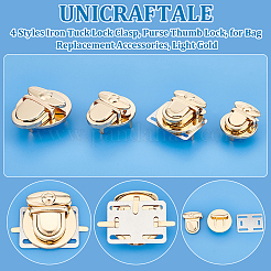 8 шт. 4 стиля железная застежка-защелка FIND-UN0003-42