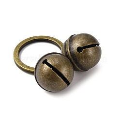 Латунный брелок&nbsp;HJEW-WH0042-22AB